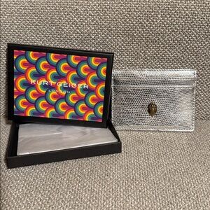 Kurt Geiger Shoreditch  Silver Card Holder